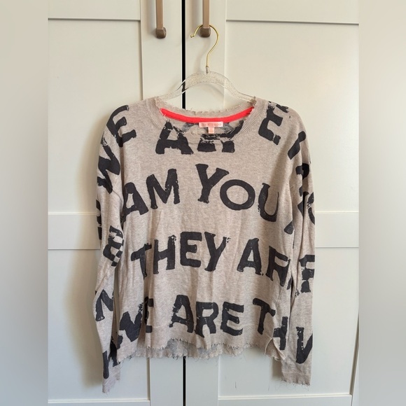 Lisa Todd Sweaters - Lisa Todd Take A Stand sweater, size small cotton Excellent condition